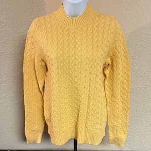 4/$15 Studio Works Mustard Sweater